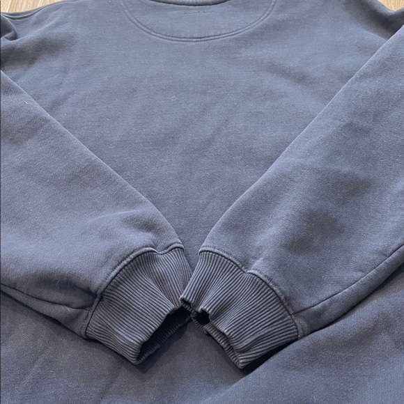 Anine Bing Navy Oversized Crewneck Sz XS A-08-5205-420 - Picture 11 of 14